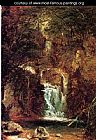 Cascade near Lake George by John Frederick Kensett